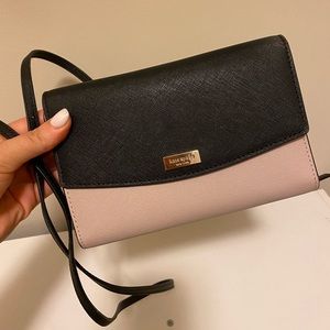 Black/pinkish-grayKate Spade Crossbody